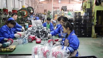 Zhongshan Xiaolan Elephant Casters Products Factory línea de producción de fábrica