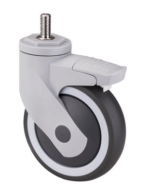Las ruedas giratorias de Dajin 125 mm 5 pulgadas con rosca giratoria
