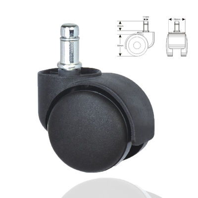 Muebles de sonido doble de nylon, ruedas de castor universales.