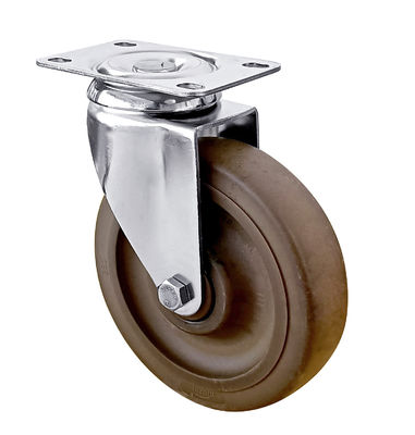 Ruedas de rizador de acero inoxidable 304 de 125 mm Ruedas de rizador de nylon de alta temperatura