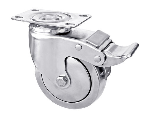 Dajin ruedas de ruedas de acero inoxidable de trabajo medio 150kg-200KG capacidad de carga