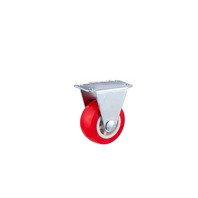 Ruedas de ruedas rojas 25mm -75mm silla de oficina universal ruedas de ruedas