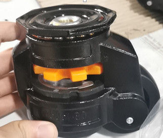 Ruedas niveladoras ajustables y duraderas con rodamientos de precisión para mayor estabilidad