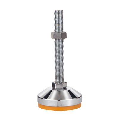 Rueda giratoria de 18 mm 22 mm 27 mm 30 mm, ruedas macizas de alta resistencia con pies niveladores
