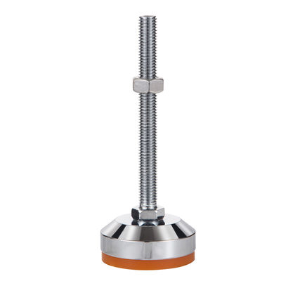 Rueda giratoria de 18 mm 22 mm 27 mm 30 mm, ruedas macizas de alta resistencia con pies niveladores