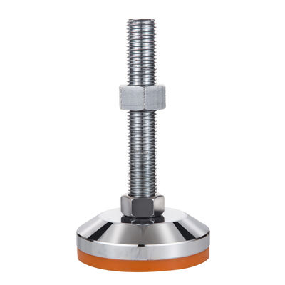 Rueda giratoria de 18 mm 22 mm 27 mm 30 mm, ruedas macizas de alta resistencia con pies niveladores