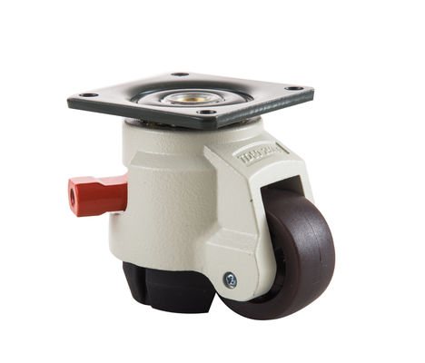 Ruedas giratorias niveladoras ajustables con palanca 40 mm 50 mm 62 mm 70 mm
